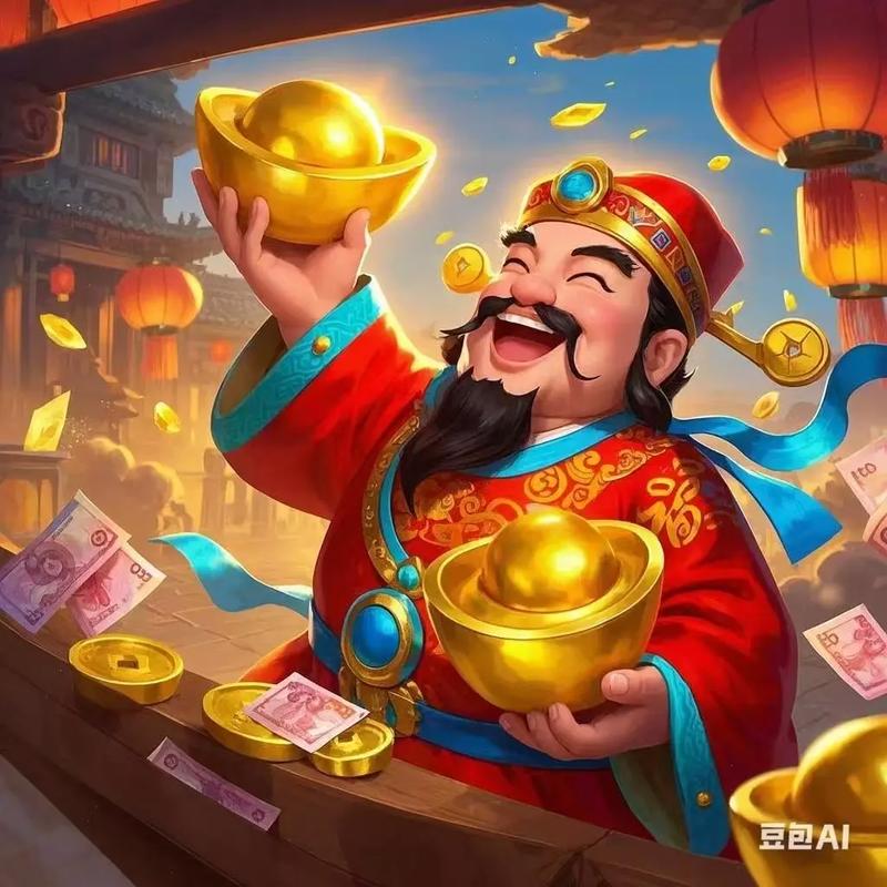抖音小助手 天门开,地门开,五方财神进门来,一赐福来二赐财